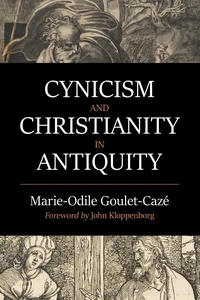 Cover of Cynicism and Christianity in Antiquity