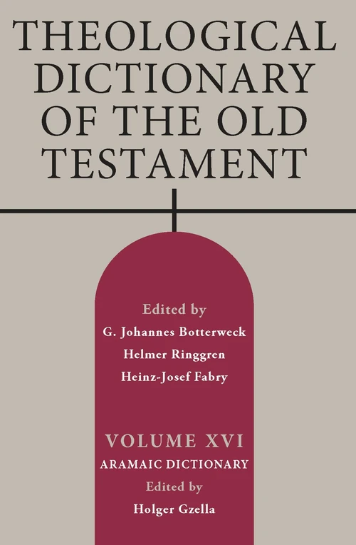 Cover of Theological Dictionary of the Old Testament, Volume XVI