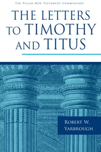 Cover of The Letters to Timothy and Titus