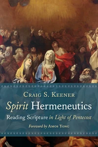 Cover of Spirit Hermeneutics