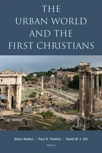 Cover of The Urban World and the First Christians