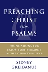 Cover of Preaching Christ from Psalms