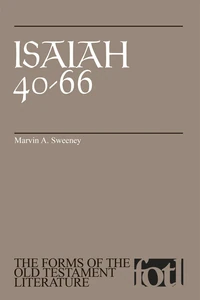 Cover of Isaiah 40-66