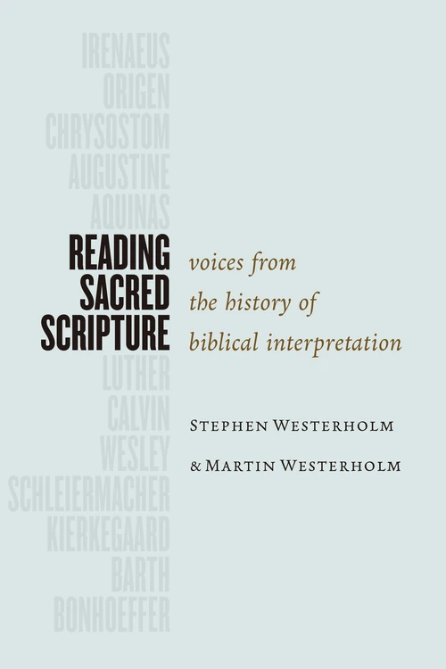 Cover of Reading Sacred Scripture