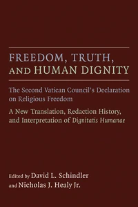 Cover of Freedom, Truth, and Human Dignity
