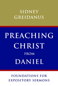 Cover of Preaching Christ from Daniel