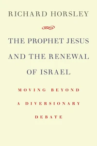 Cover of The Prophet Jesus and the Renewal of Israel