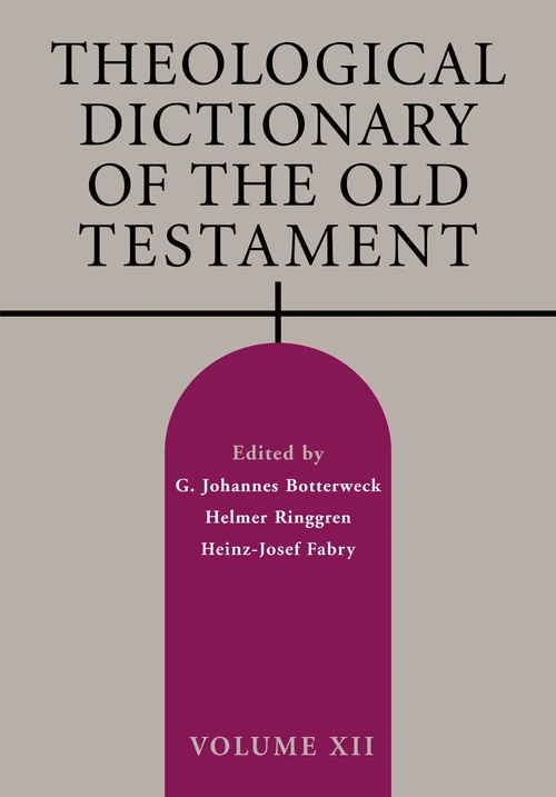 Cover of Theological Dictionary of the Old Testament, Volume XII