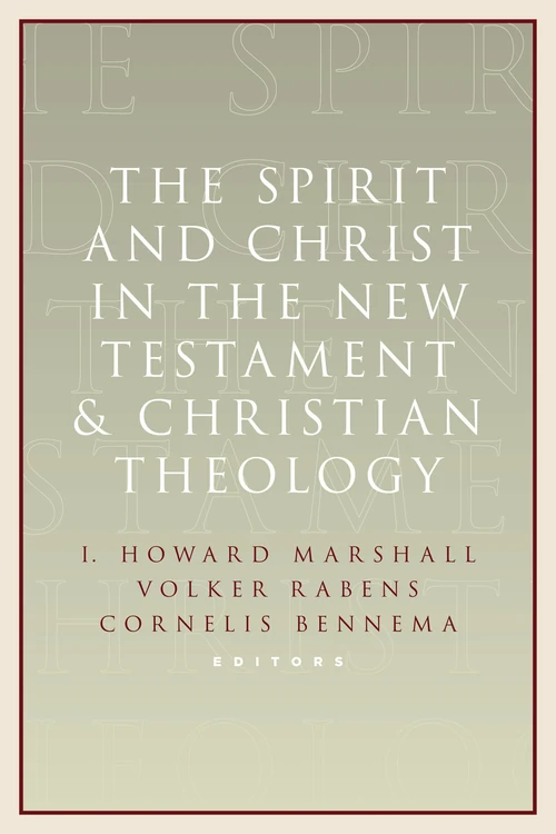 Cover of The Spirit and Christ in the New Testament and Christian Theology