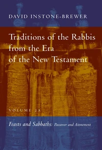 Cover of Traditions of the Rabbis from the Era of the New Testament, Volume 2A