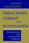 Cover of Preaching Christ from Ecclesiastes