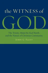 Cover of The Witness of God