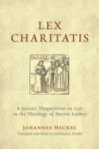 Cover of Lex Charitatis