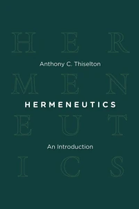 Cover of Hermeneutics