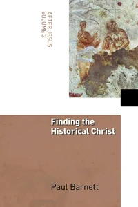 Cover of Finding the Historical Christ
