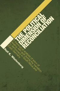 Cover of The Political Dimension of Reconciliation