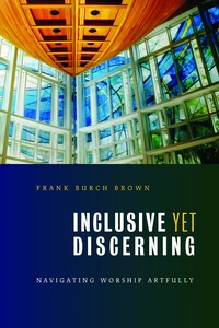 Cover of Inclusive yet Discerning