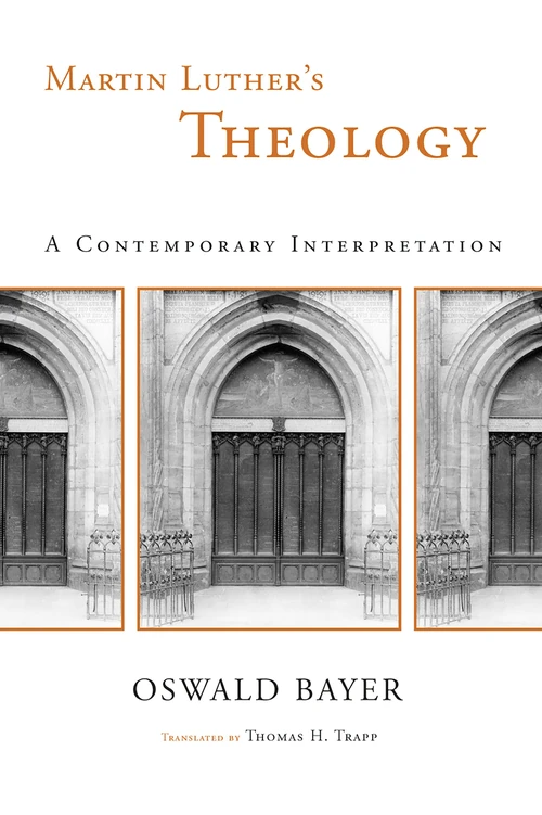 Cover of Martin Luther's Theology
