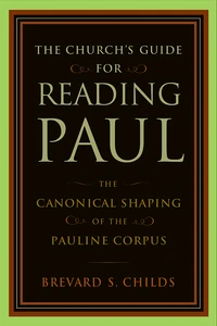 Cover of The Church's Guide for Reading Paul