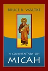 Cover of A Commentary on Micah