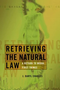 Cover of Retrieving the Natural Law
