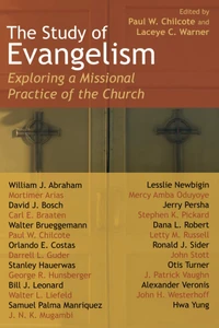 Cover of The Study of Evangelism