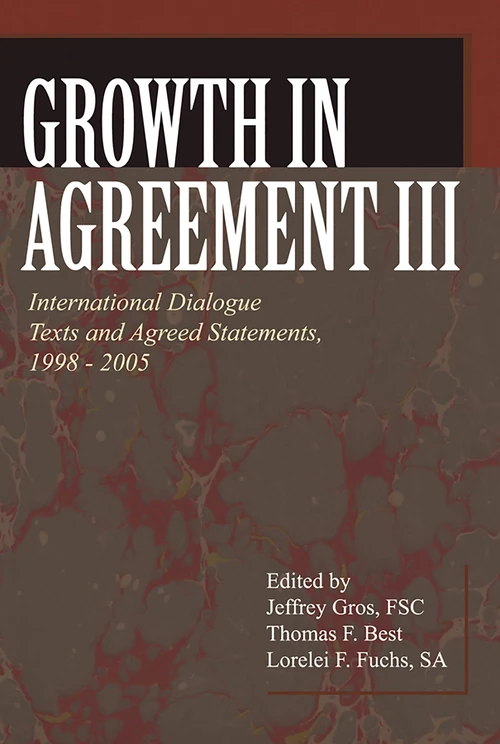 Cover of Growth in Agreement III