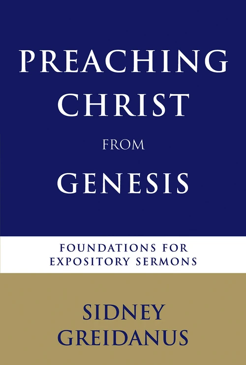 Cover of Preaching Christ from Genesis