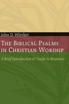Cover of The Biblical Psalms in Christian Worship