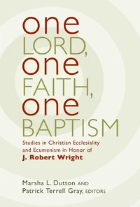 Cover of One Lord, One Faith, One Baptism