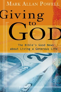 Cover of Giving to God