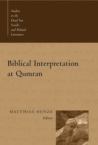 Cover of Biblical Interpretation at Qumran