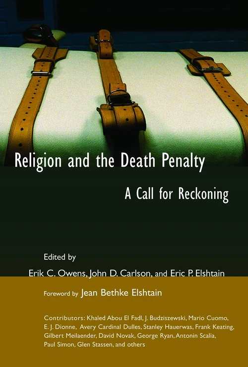Cover of Religion and the Death Penalty