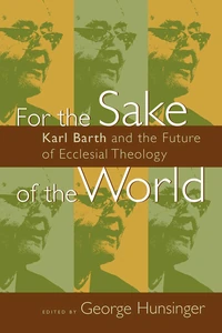 Cover of For the Sake of the World