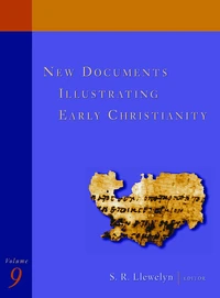 Cover of New Documents Illustrating Early Christianity, 9