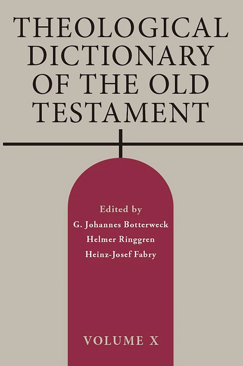 Cover of Theological Dictionary of the Old Testament, Volume X