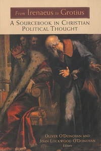 Cover of From Irenaeus to Grotius