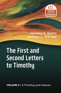 Cover of The First and Second Letters to Timothy, Volume 2