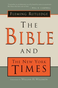 Cover of The Bible and The New York Times