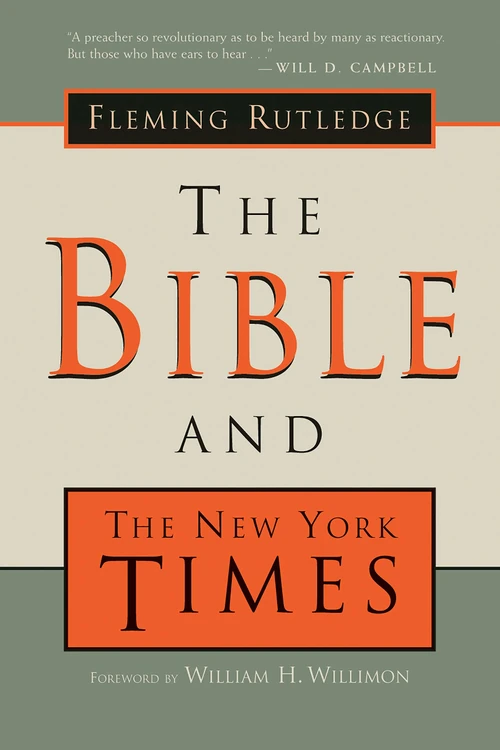 Cover of The Bible and The New York Times