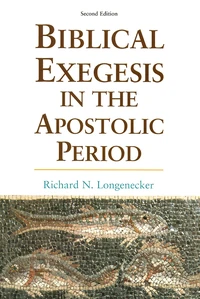 Cover of Biblical Exegesis in the Apostolic Period