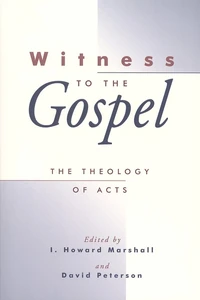 Cover of Witness to the Gospel