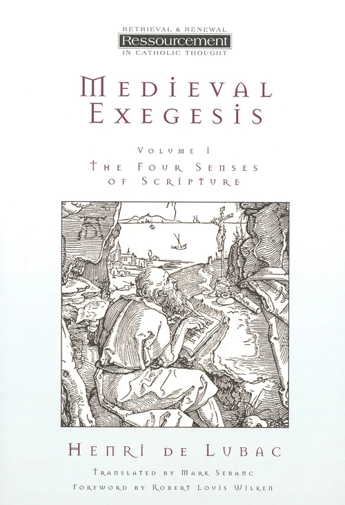 Cover of Medieval Exegesis, Vol. 1