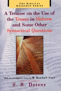 Cover of A Treatise on the Use of the Tenses in Hebrew and Some Other Syntactical Questions