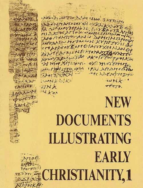 Cover of New Documents Illustrating Early Christianity, 1