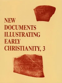 Cover of New Documents Illustrating Early Christianity, 3