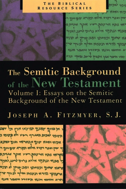 Cover of The Semitic Background of the New Testament, Volume 1