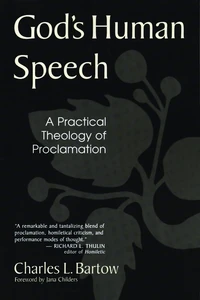 Cover of God's Human Speech