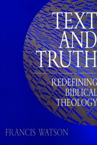 Cover of Text and Truth
