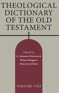 Cover of Theological Dictionary of the Old Testament, Volume VIII